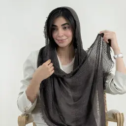 شال زنانه لینن کنفی | آی بولک