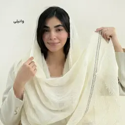 شال زنانه لینن لیدی مارگارت | آی بولک