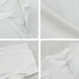 تیشرت مردانه یقه فرنچ دو دکمه | آی بولک