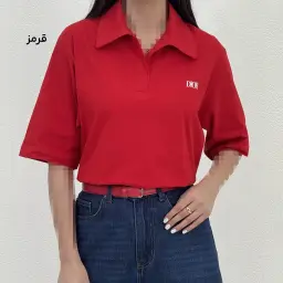 پولوشرت زنانه یقه شکاری DIOR | آی بولک