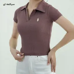 پولوشرت زنانه یقه شکاری کبریتی | آی بولک