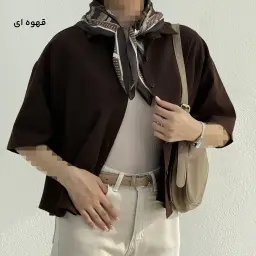 شومیز زنانه لینن آستین کوتاه | آی بولک