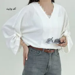 شومیز زنانه یقه هفت جلو بسته | آی بولک