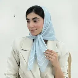 مینی اسکارف زنانه طرحدار نخی | آی بولک