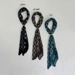 دستمال گردن زنانه طرح مونوگرام | آی بولک