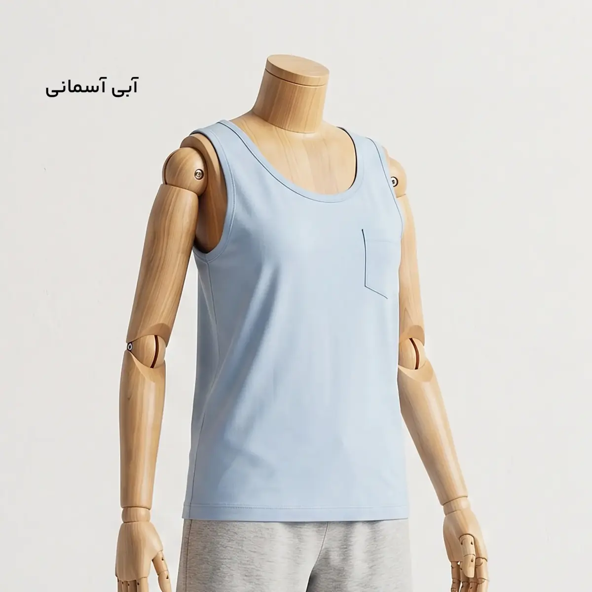 تاپ زنانه یقه گرد تک جیب | آی بولک
