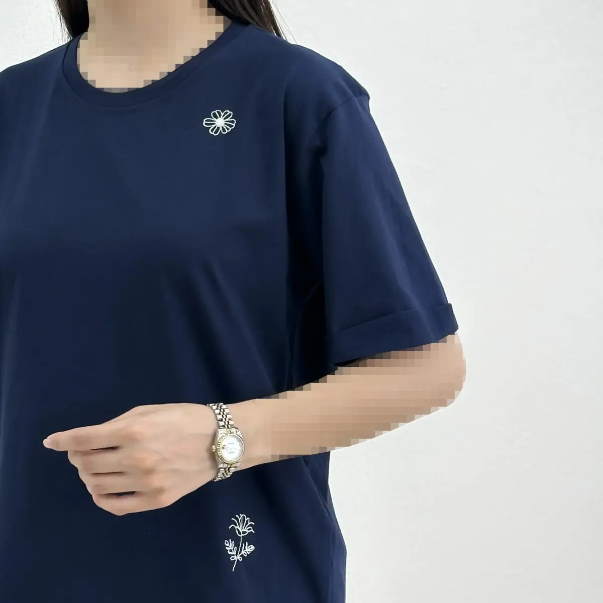 تیشرت زنانه طرح Flower | آی بولک