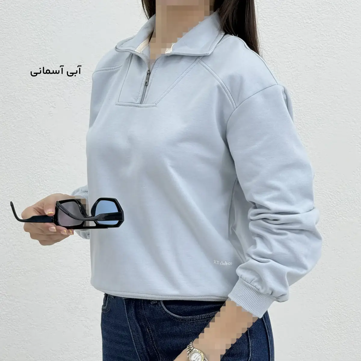 پلیور زنانه نیم زیپ | آی بولک