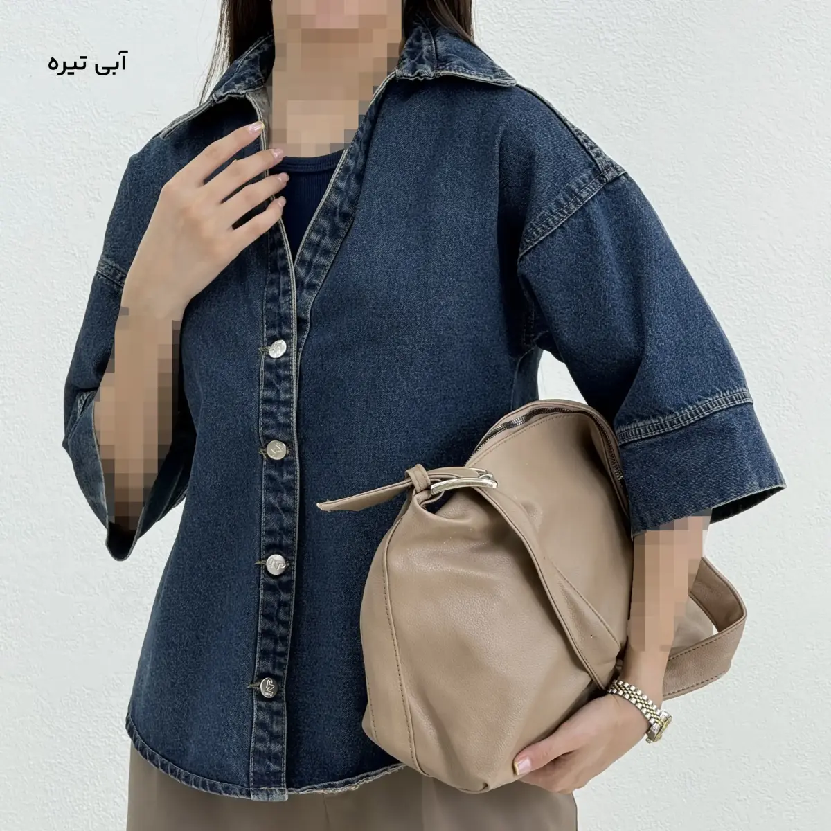 شومیز جین باکسی زنانه | آی بولک