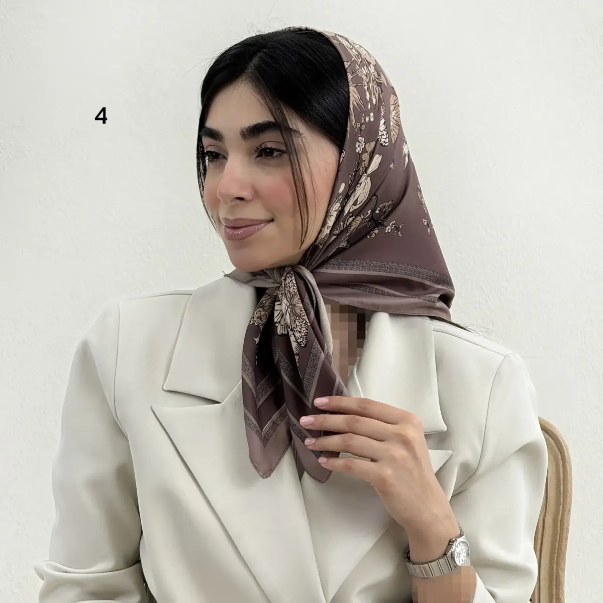 مینی اسکارف زنانه طرحدار | آی بولک