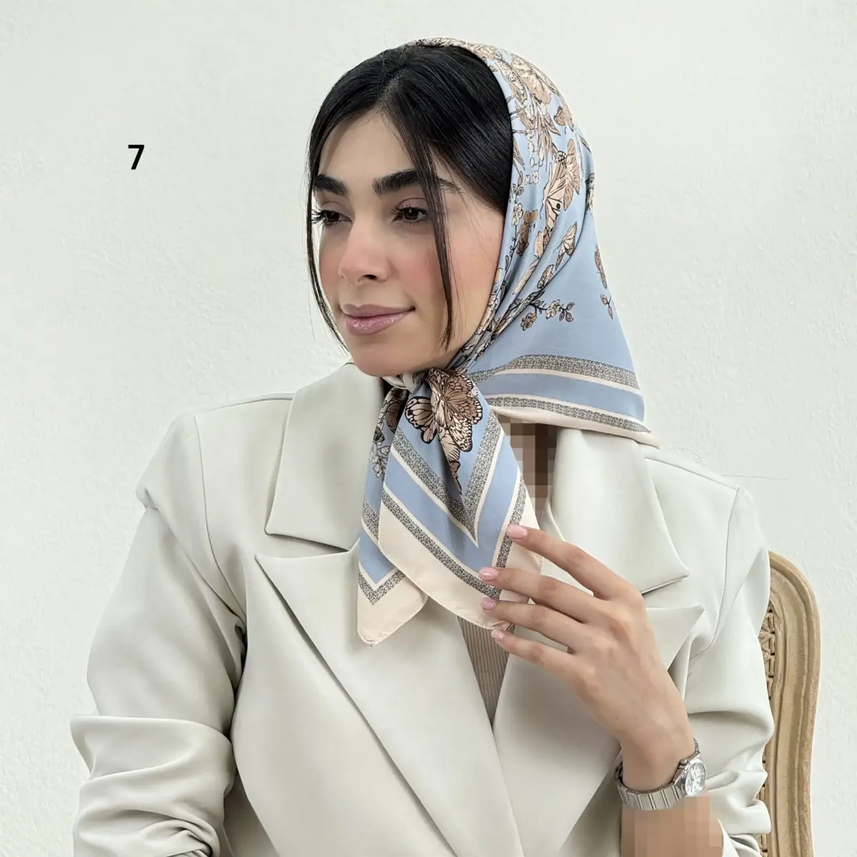 مینی اسکارف زنانه طرحدار | آی بولک
