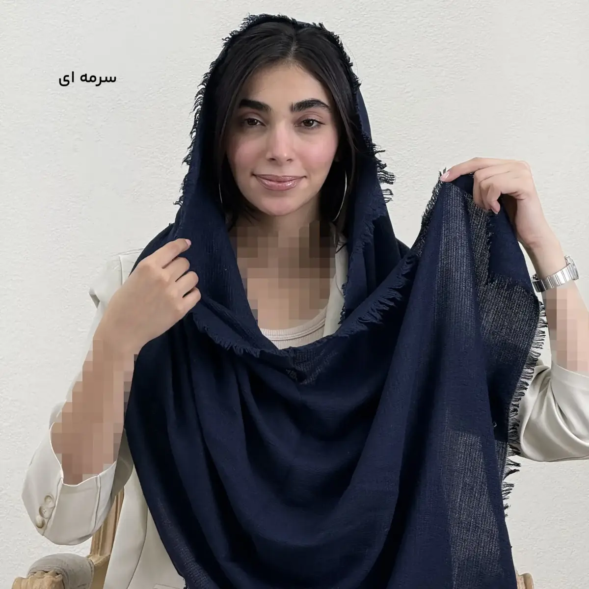 شال زنانه زارا پفکی | آی بولک