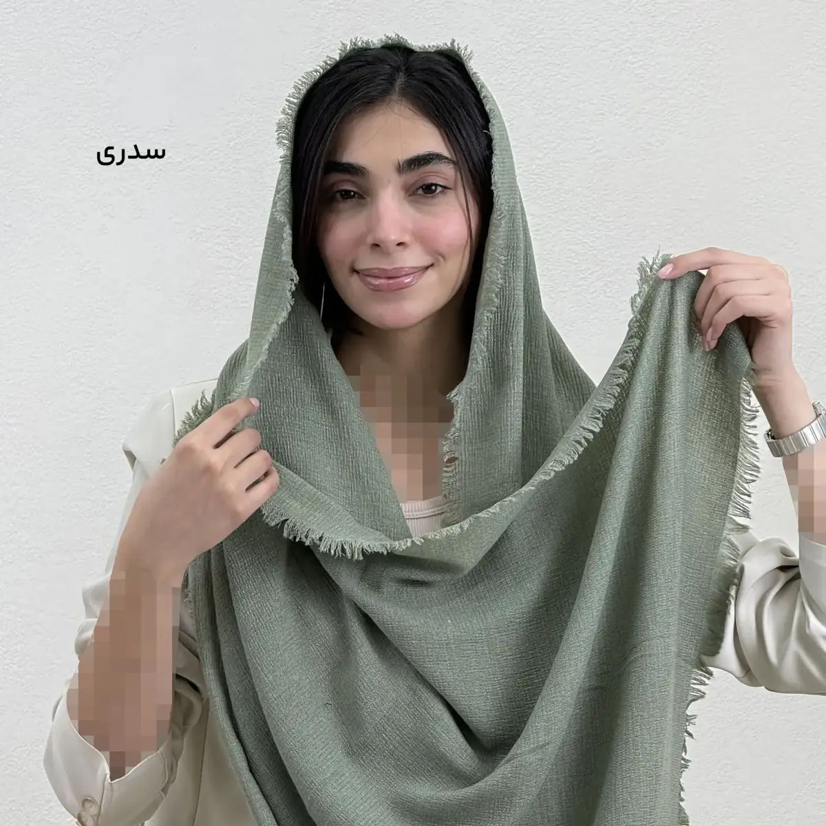 شال زنانه زارا پفکی | آی بولک