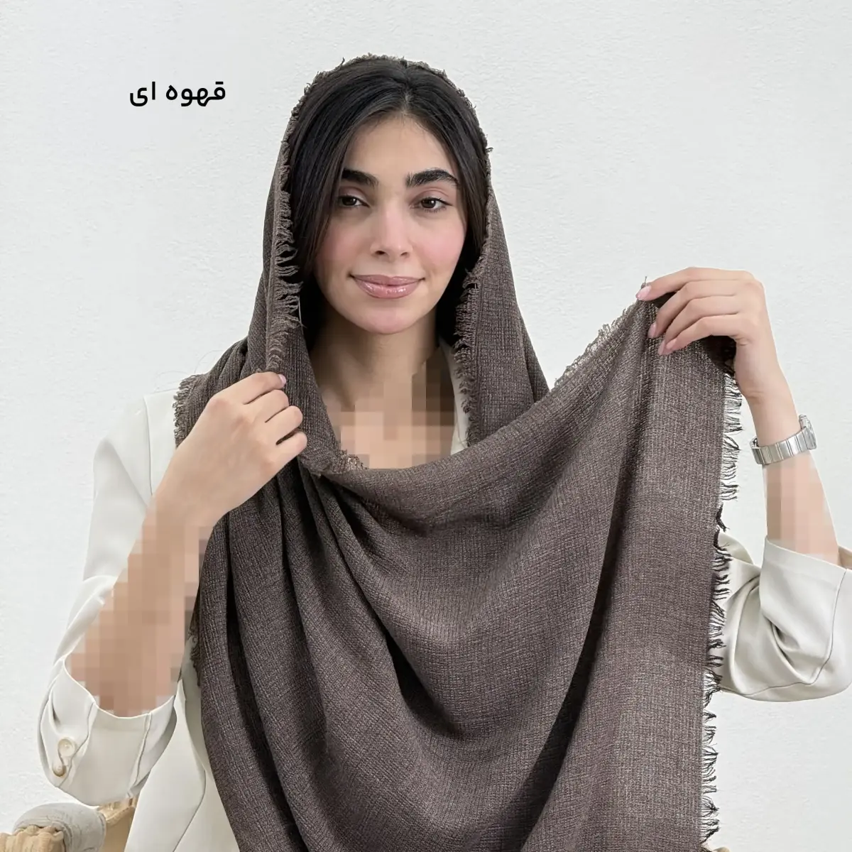 شال زنانه زارا پفکی | آی بولک