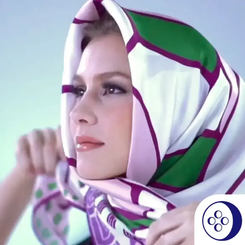 مدل بستن روسری کوچک دخترانه