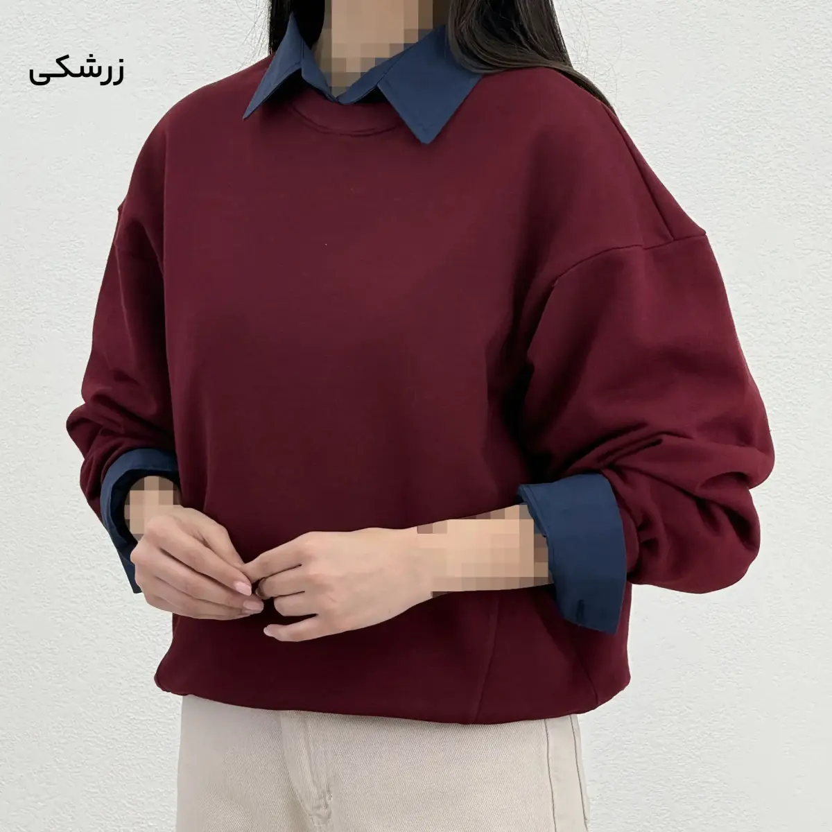 پلیور دورس زنانه سه نخ بیسیک | آی بولک