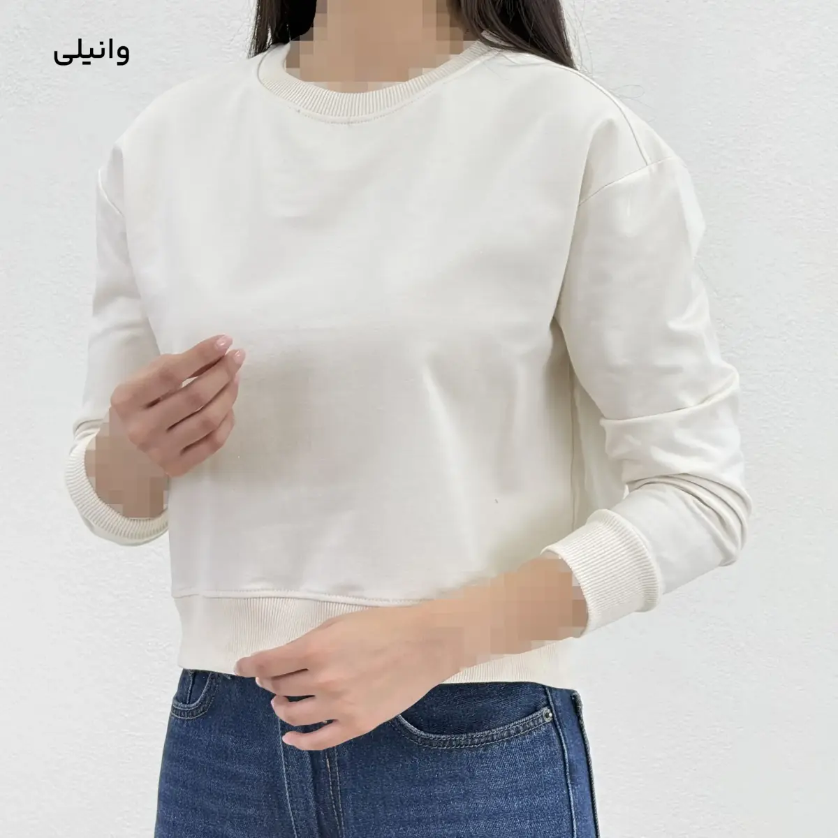 بلوز دورس زنانه دو نخ یقه گرد | آی بولک