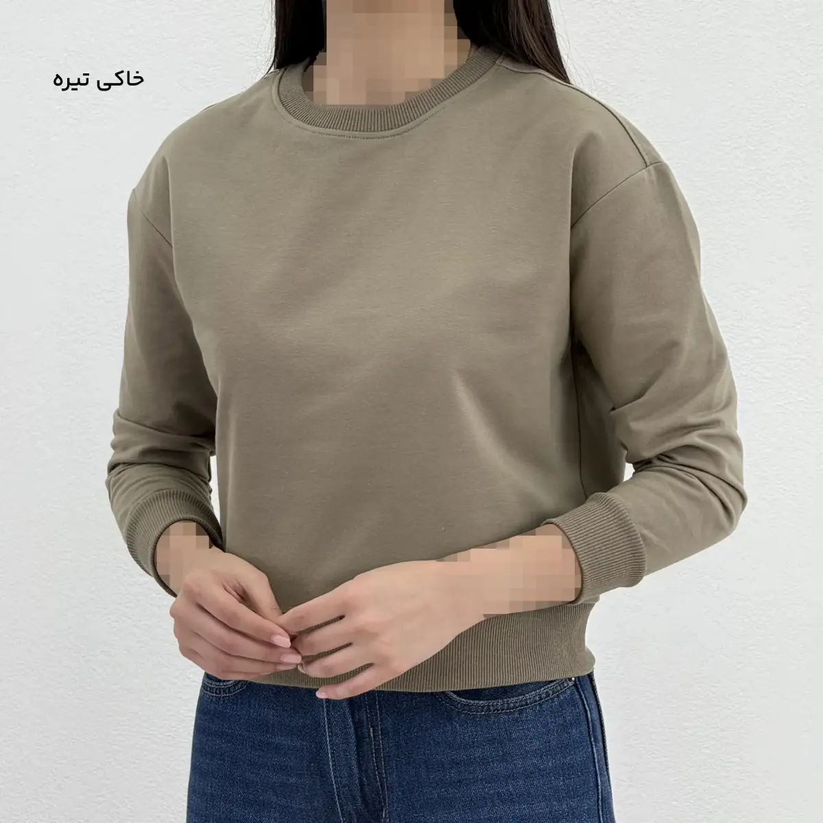 بلوز دورس زنانه دو نخ یقه گرد | آی بولک