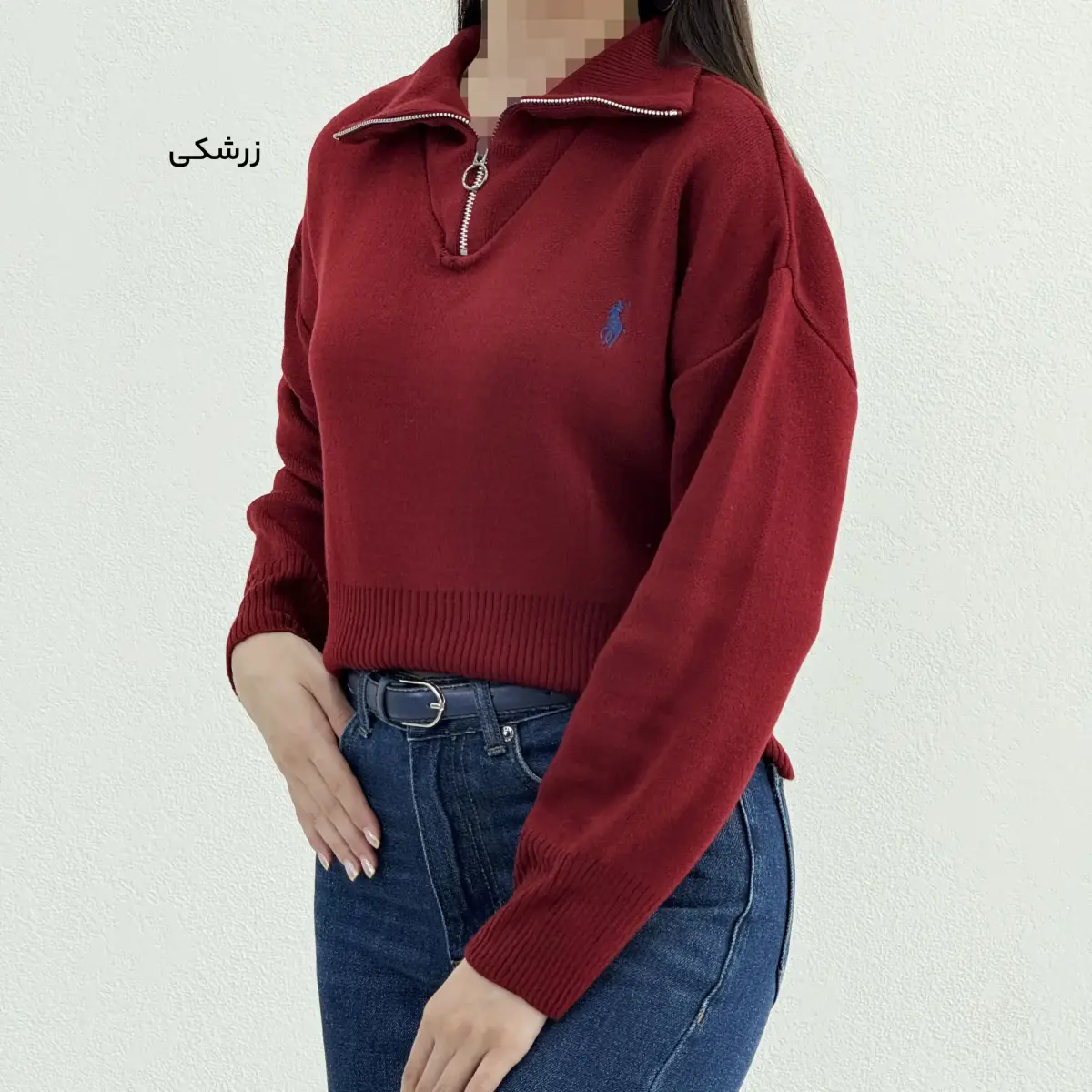 پلیور زنانه نیم زیپ میراندا | آی بولک
