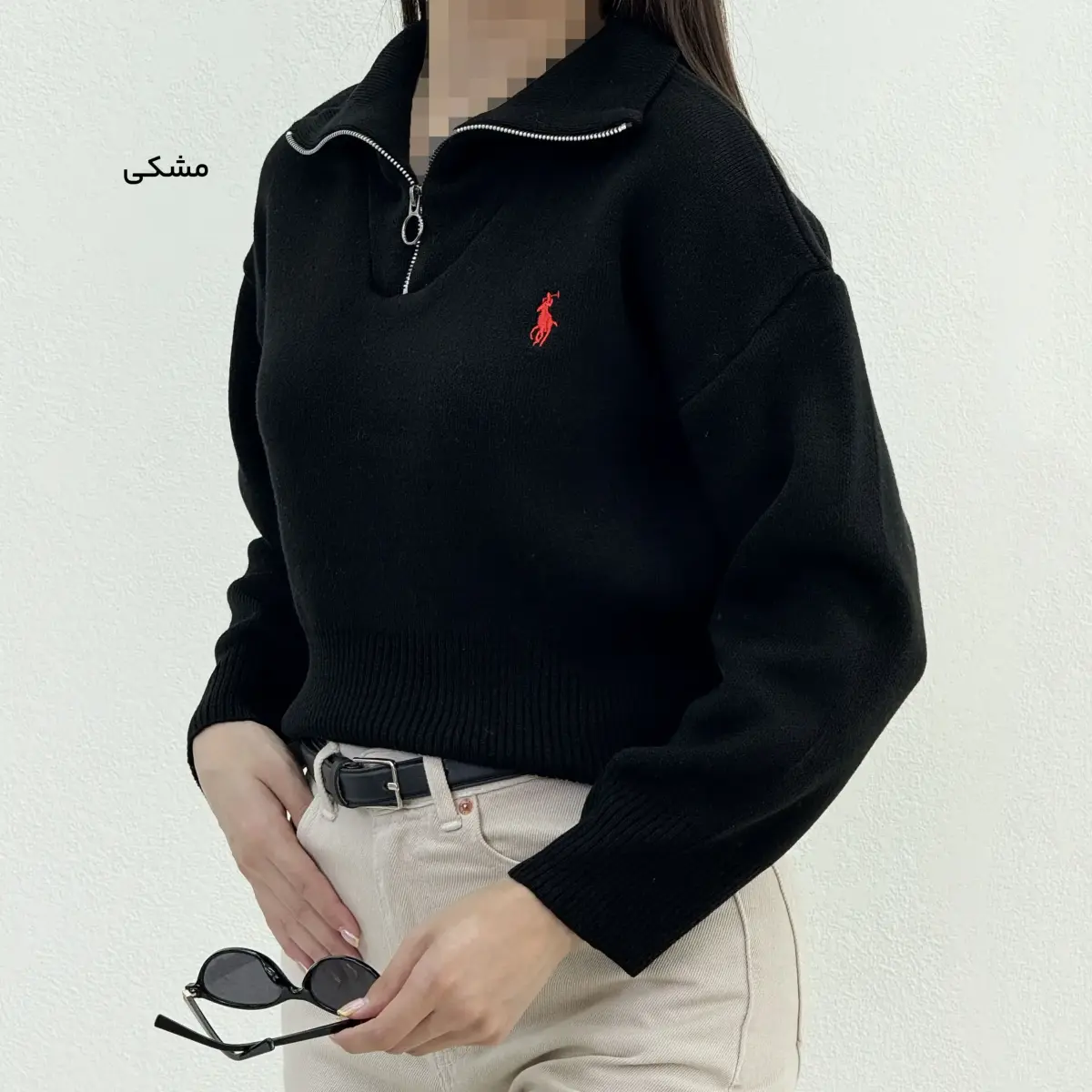 پلیور زنانه نیم زیپ میراندا | آی بولک