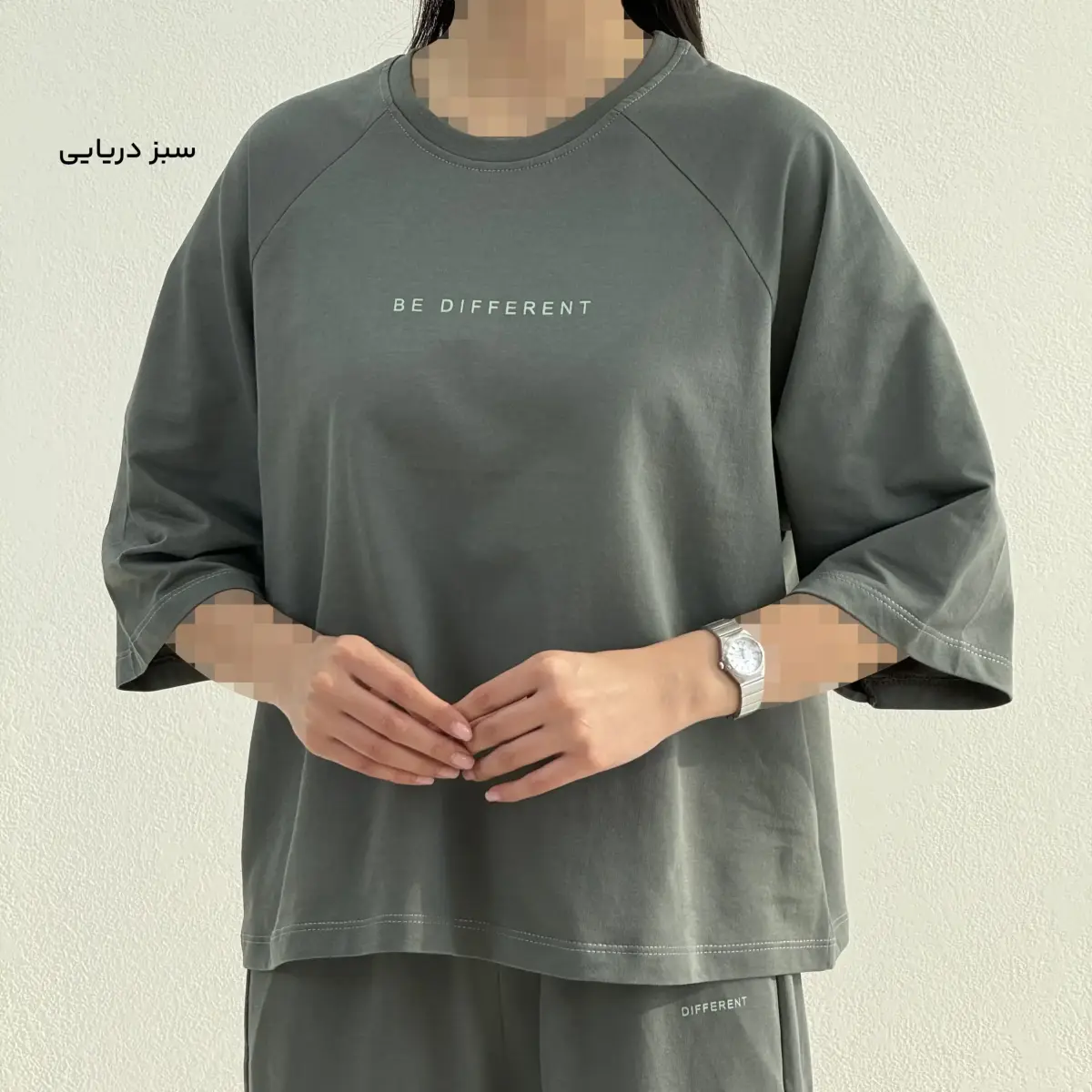 تیشرت باکسی زنانه نخ و پنبه | آی بولک