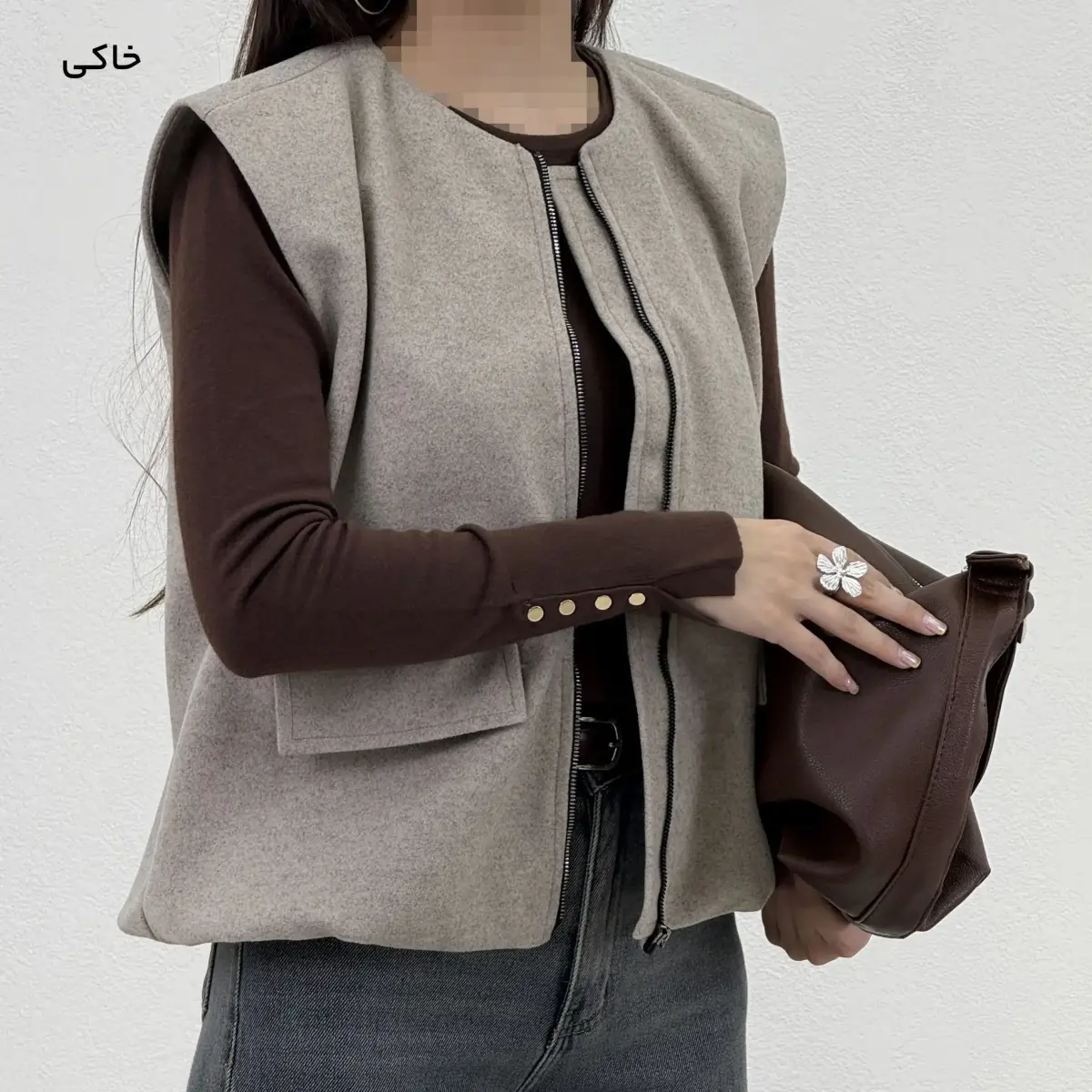 وست زنانه فوتر کژوال | آی بولک
