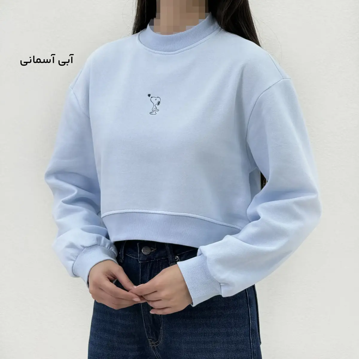 پلیور کراپ زنانه اسنوپی | آی بولک