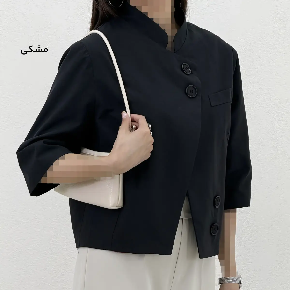 کت کوتاه زنانه کتان زارا  | آی بولک