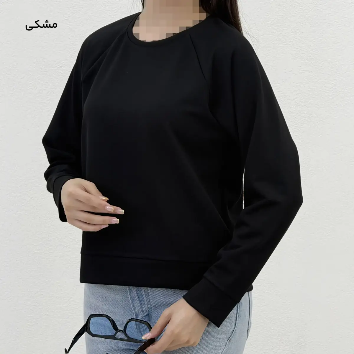 بلوز زنانه یقه گرد اویشو | آی بولک