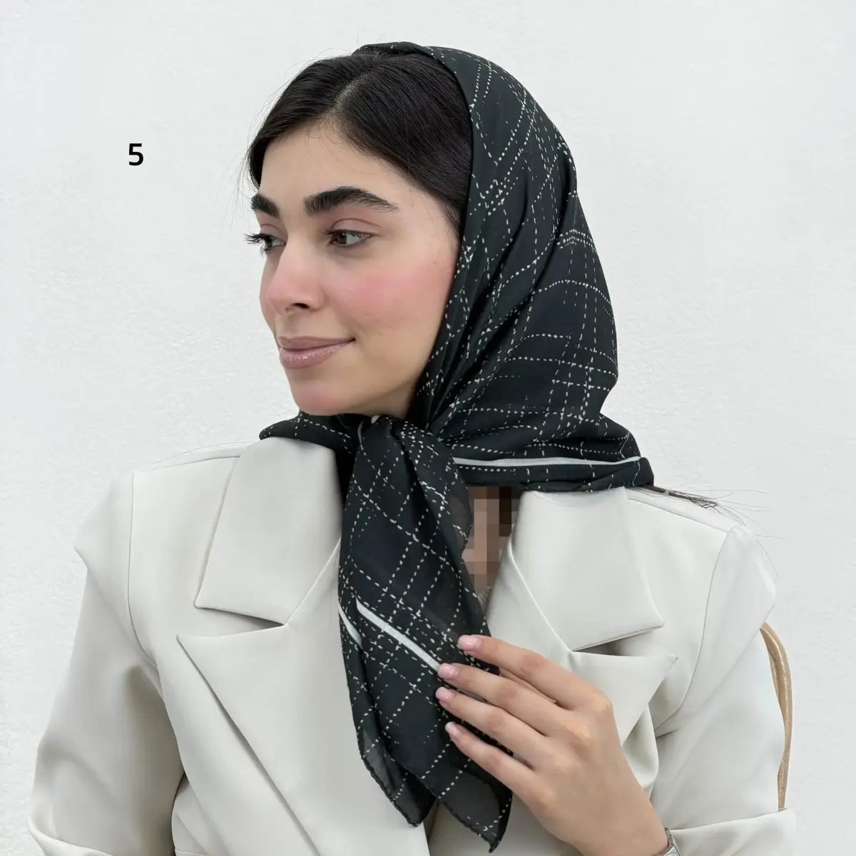 مینی اسکارف زنانه طرحدار | آی بولک