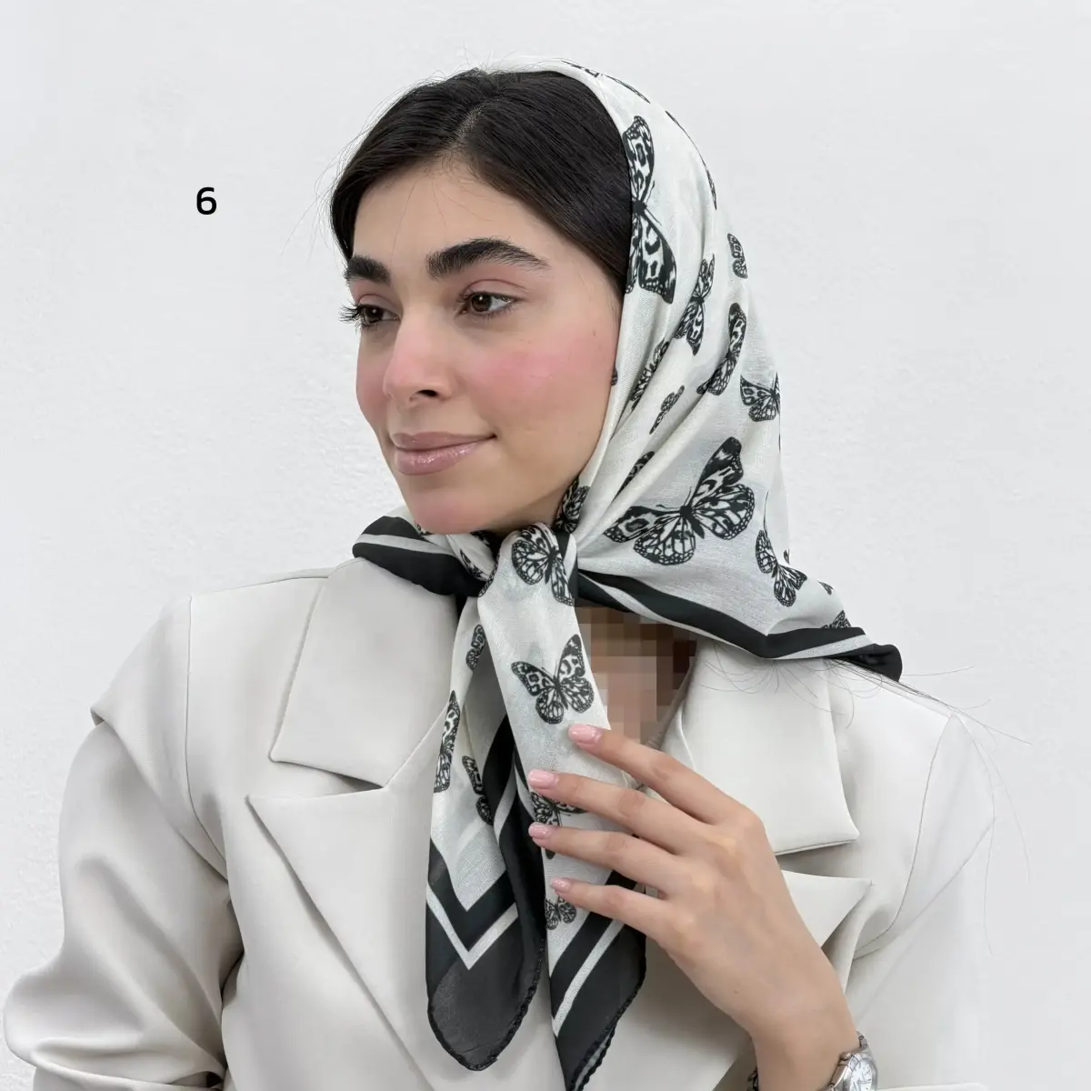 مینی اسکارف زنانه طرحدار | آی بولک