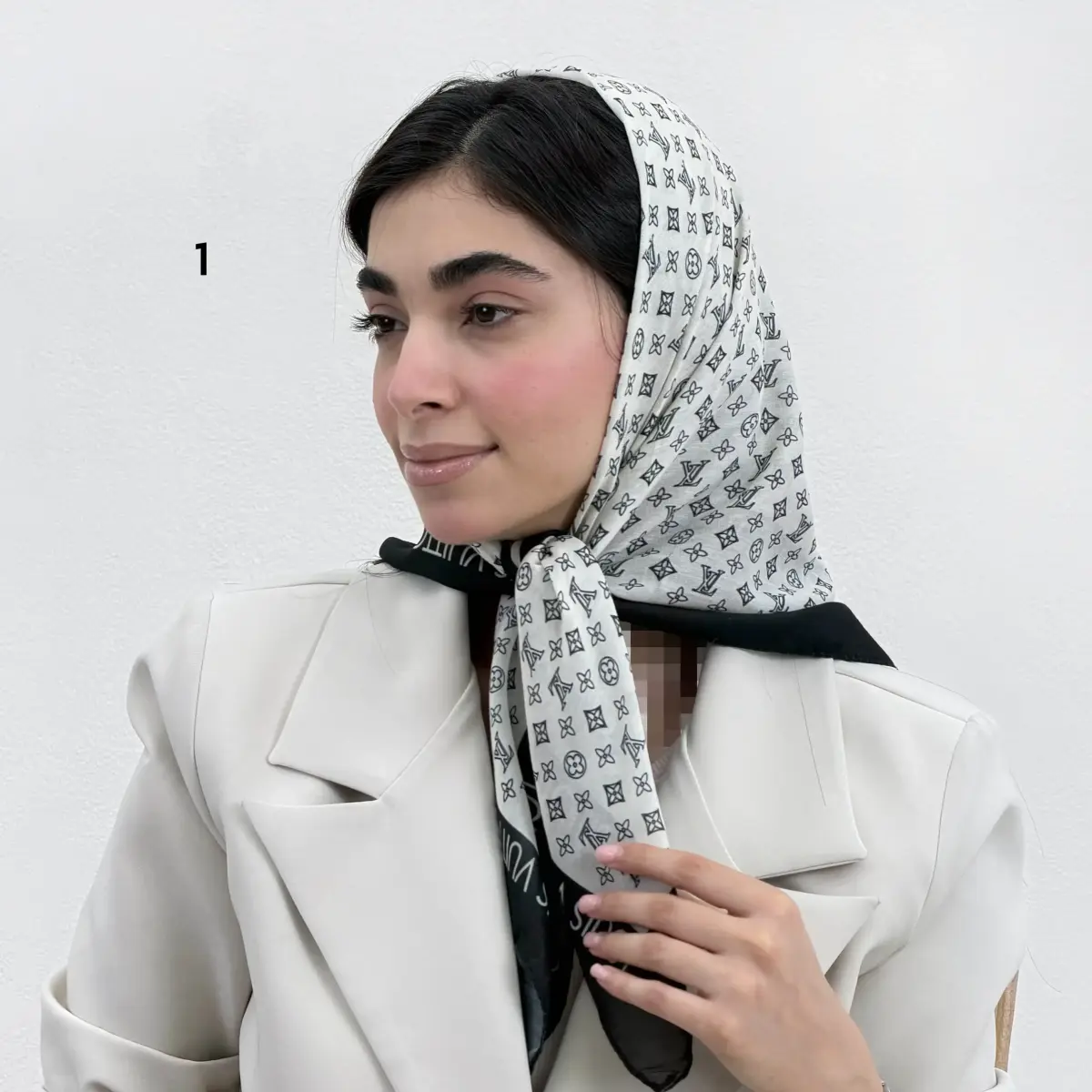 مینی اسکارف زنانه طرحدار | آی بولک