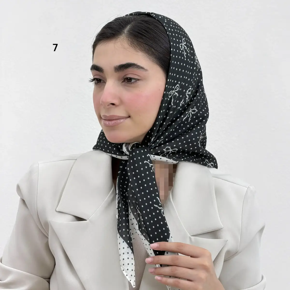 مینی اسکارف زنانه طرحدار | آی بولک