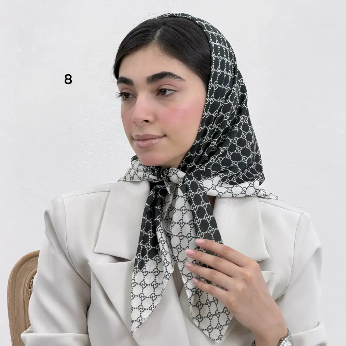 مینی اسکارف زنانه طرحدار | آی بولک