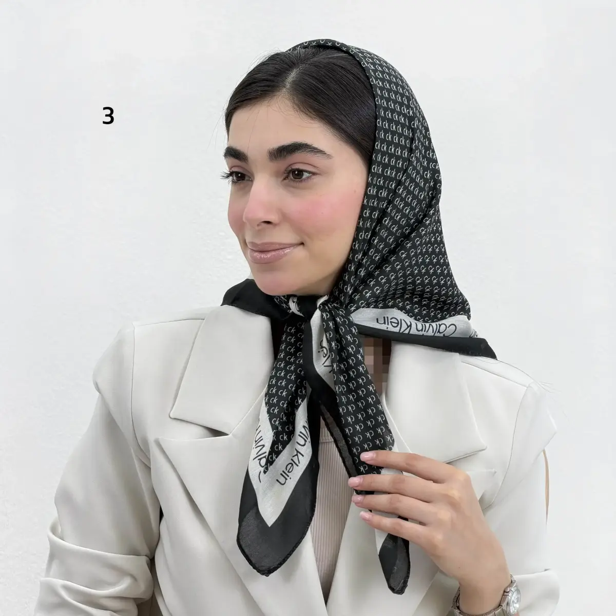 مینی اسکارف زنانه طرحدار | آی بولک
