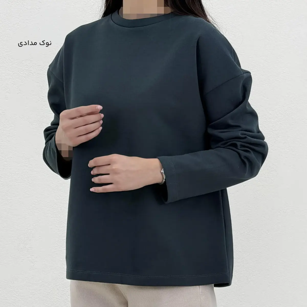 بلوز دورس زنانه یقه گرد مینیمال | آی بولک