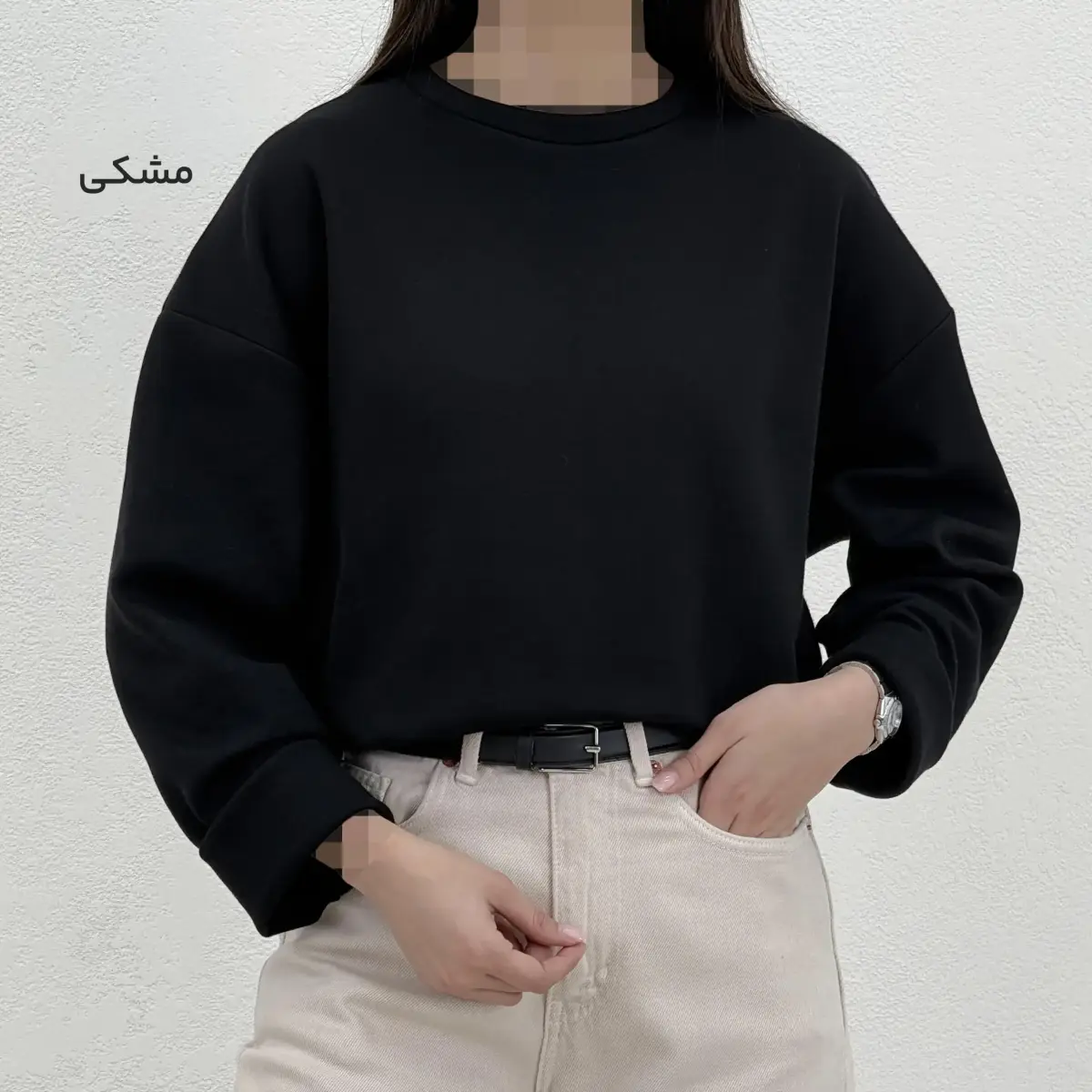 بلوز دورس زنانه یقه گرد مینیمال | آی بولک