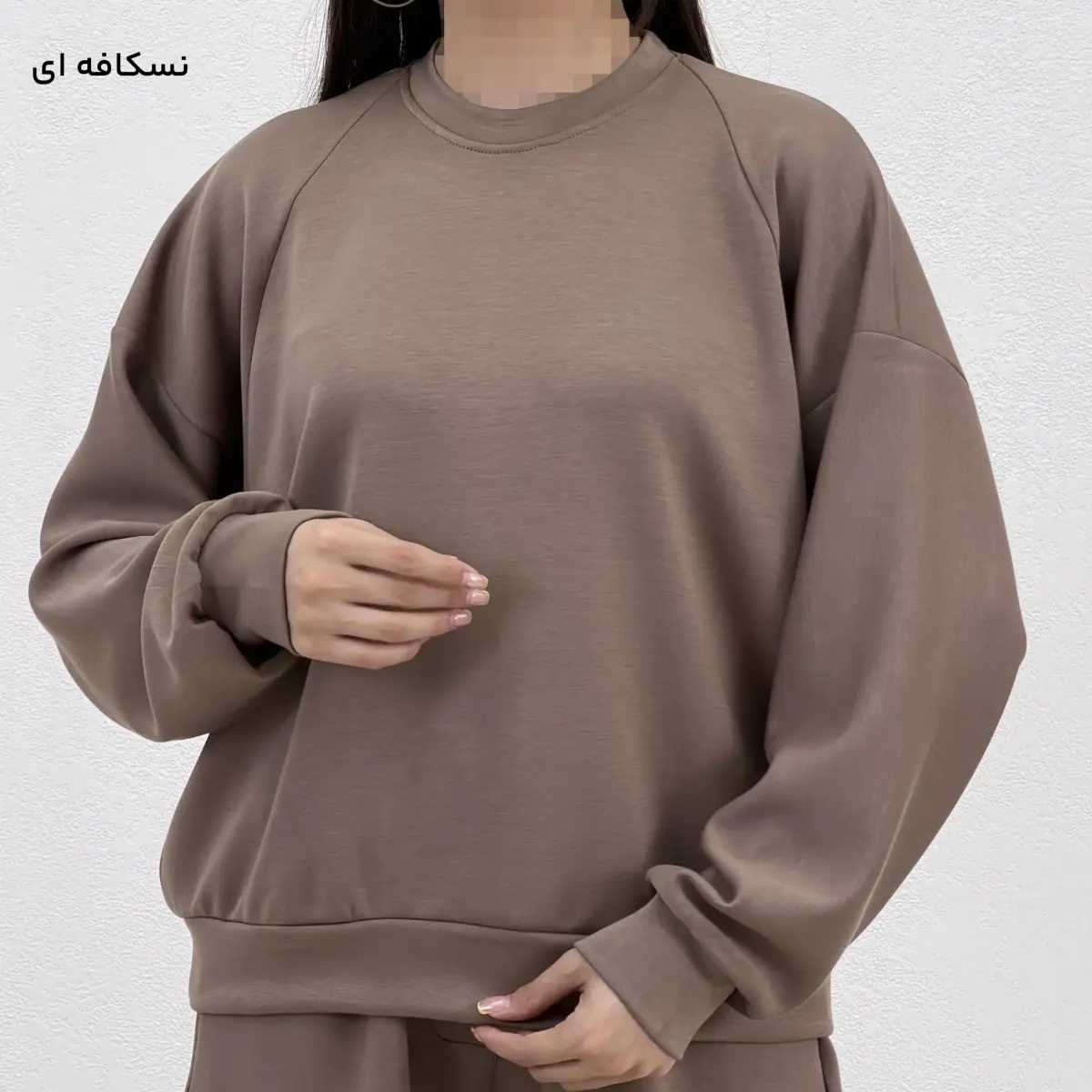بلوز زنانه یقه گرد اویشو | آی بولک
