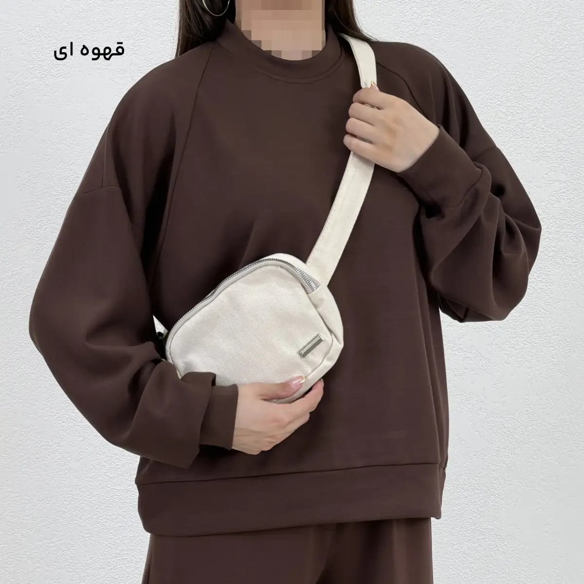 بلوز زنانه یقه گرد اویشو | آی بولک