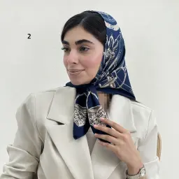 مینی اسکارف زنانه طرح زنجیری | آی بولک