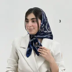 مینی اسکارف زنانه تویل طرحدار | آی بولک