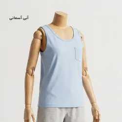 تاپ زنانه یقه گرد تک جیب | آی بولک