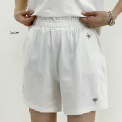 شورتک زنانه کمرکش Flower | آی بولک