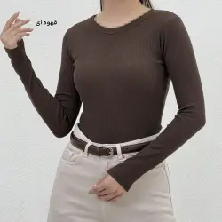 بادی کبریتی زنانه یقه گرد | آی بولک