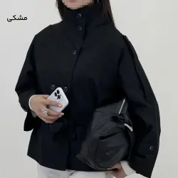 ترنچ کت زنانه کمربند دار کتان | آی بولک