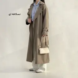 ترنچ کت بلند زنانه سانتانا | آی بولک