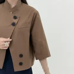 کت کوتاه زنانه کتان زارا  | آی بولک