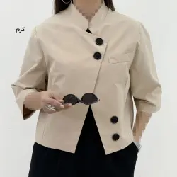 کت کوتاه زنانه کتان زارا  | آی بولک