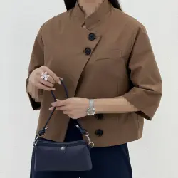 کت کوتاه زنانه کتان زارا  | آی بولک
