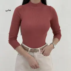بلوز بافت زنانه آستین بلندفیت | آی بولک